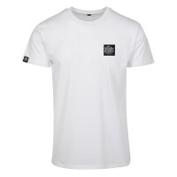 The Straight Edge Patch T-Shirt white