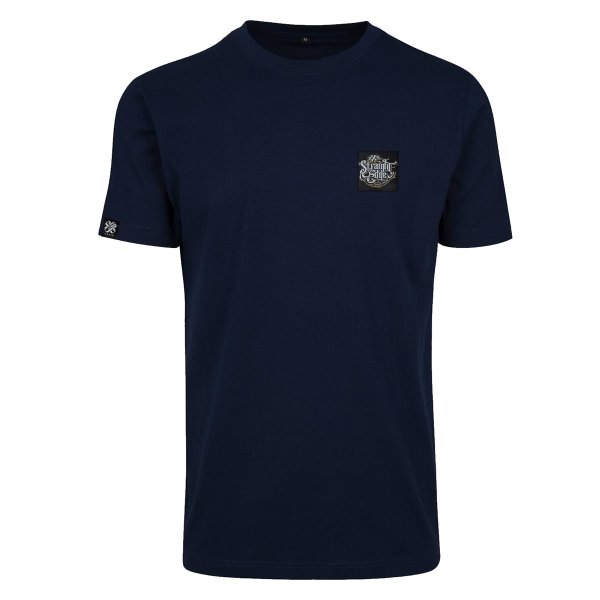 The Straight Edge Patch T-Shirt navy