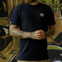 The Straight Edge Patch T-Shirt navy L