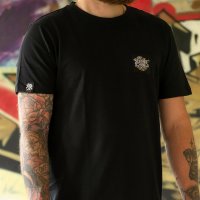 The Straight Edge Patch T-Shirt black