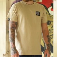 The Straight Edge Patch T-Shirt sand