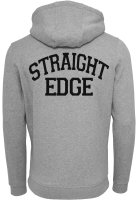 Straight Edge Respect Unity Heavy Hoodie heather grey