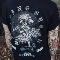 Straight Edge "FLOWER" T-Shirt blk.
